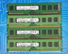 16GB 4x4GB PC3-12800u DDR3-1600MHz 1Rx8 Non-ECC Samsung M378B5173DB0-CK0