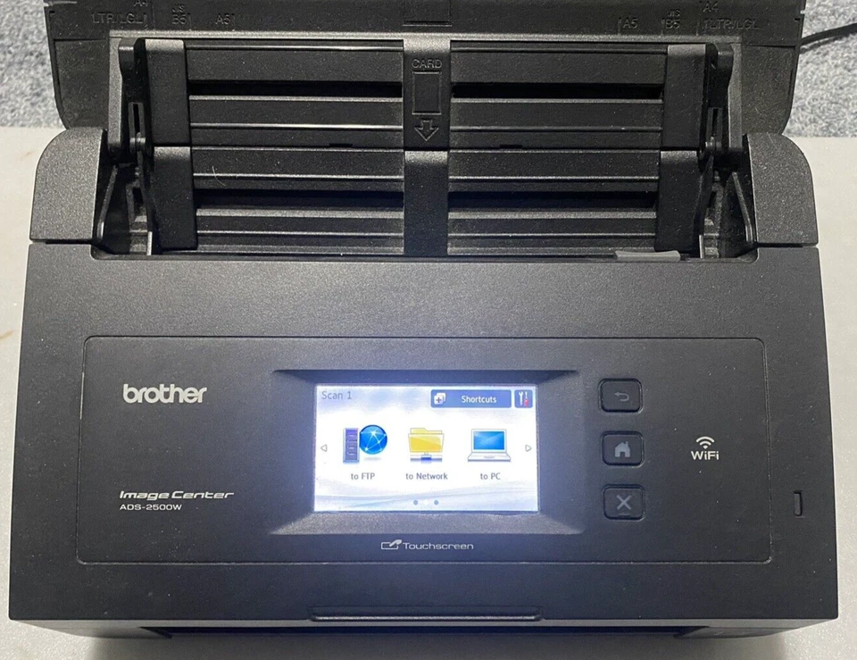 Brother Image Center ADS-2500W Wireless Touchscreen Color Scanner - Image 3 of 4