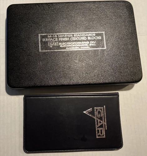 GAR M-15 SURFACE FINISH BLOCKS & MICROFINISH COMPARTATOR S-22 G-6 SH-6 E-9