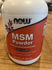 Now MSM Powder Joint Health 1 lb.