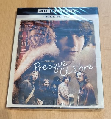 Almost Famous Extended Version 4K UHD Blu-Ray Disc - Neu + OVP!