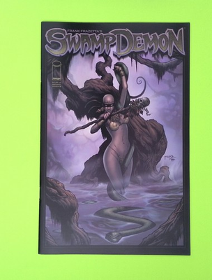 #ad Frank Frazetta#x27;s Swamp Demon #1b One Shot 2008 Image Comics Variant W157 50 $9.99