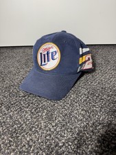 Rusty Wallace 2 Blue Ford Racing Miller Lite 1998 Snapback Hat Chase Authentics
