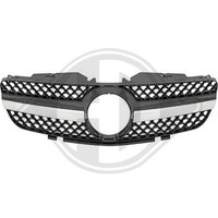 Diederichs KüHlergrill KüHlergitter Chrom Schwarz FüR Mercedes-Benz SL R230