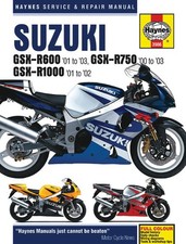 GSXR600 Motorcycle Service & Repair Manuals for sale | eBay