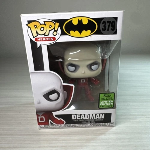 Funko Pop! 2020 Heroes DC Universe Batman 379 Deadman Vinyl Figure Exclusive BB5