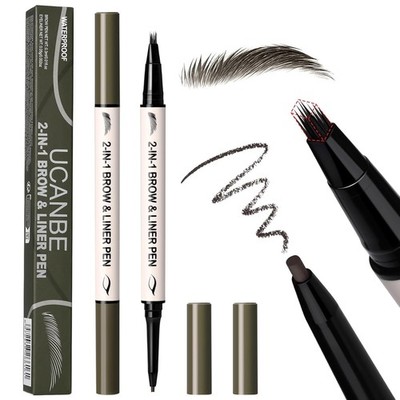 UCANBE 2-in-1 Microblading Augenbrauenstift & Gel Eyeliner - Wasserfest