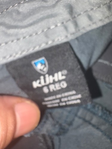Kuhl Legendary Hiking Outdoor Pants Womens Size 6 Reg Lightweight Gray 30x32 - Picture 4 of 8