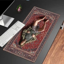40*90cm1pc The Big Lebowski Movie-Inspired Gaming Desk Mat - Non-Slip Large Floo