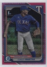 2024 Bowman Chrome Prospects Mega Box Pink Mojo Refractor /199 Curley Martha ob9