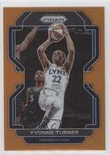 2022 Panini Prizm WNBA Orange Prizm 9/49 Yvonne Turner #87 00zd
