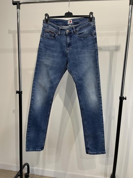 Men Tommy Hilfiger Jeans Navy Cotton W31L32