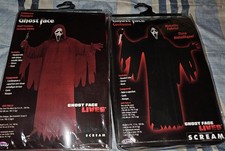 Fun World Scream 25th Anniversary Ghostface Costume Crimson Set NEW