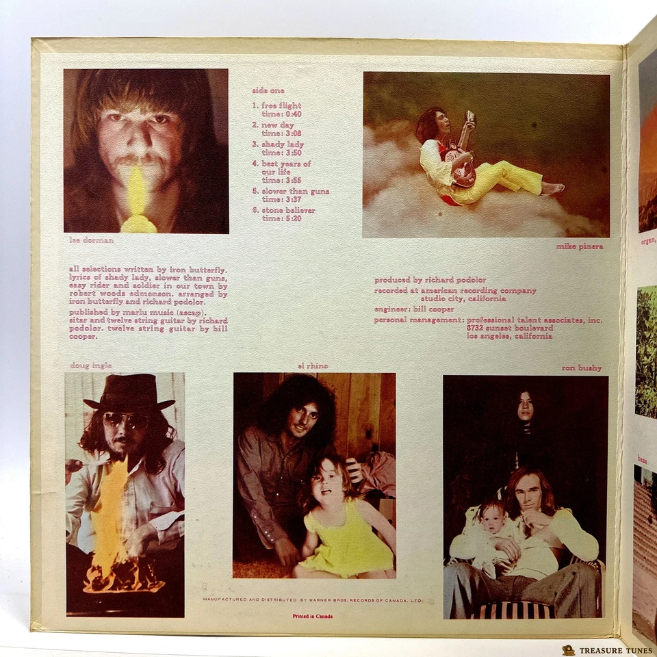 Iron Butterfly, Mike P... – Metamorphosis Vinyl (LP, Album) - Image 4 of 4