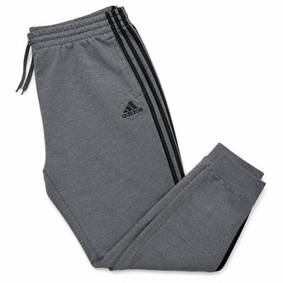 Adidas Essentials Fleece Tapered Cuff 3-Stripes Sweatpants