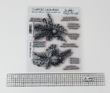 CRAFTERS Stampers Anonymous COZY CHRISTMAS by Tim Holtz