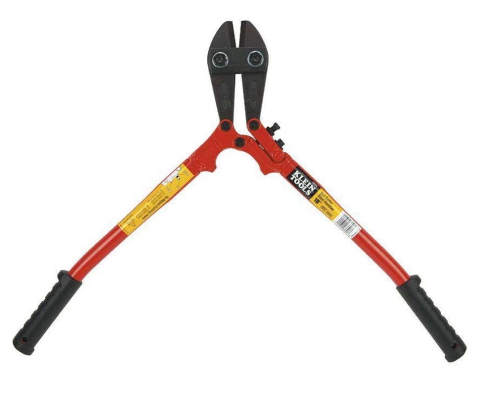 Klein Tools 63318 18-Inch Bolt Cutter - Steel Handles Industrial - Image 3 of 3
