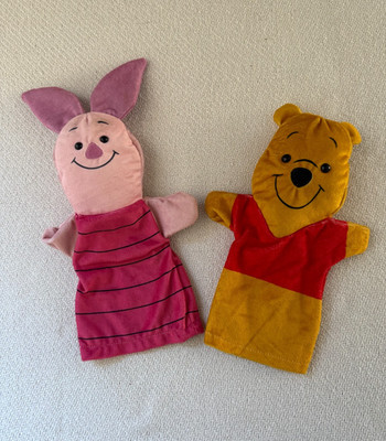 Disney Baby Melissa & Doug Winnie the Pooh Hand Puppets 2 Pooh and Piglet
