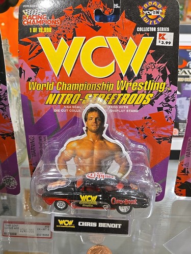 1998 Racing Champions Chris Benoit Studebaker Nitro-Streetrod ~ WCW Wrestling
