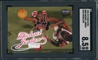 MICHAEL JORDAN 1998-99 FLEER ULTRA GOLD MEDALLION SGC 8.5 NM-MT+ CARD #85!