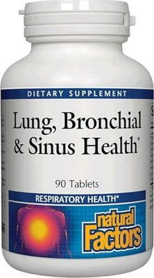 Natural Factors Lung, Bronchial and Sinus Health, Natural Supplement for Health*