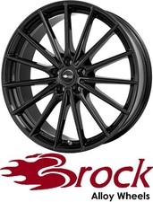 4x Brock B43 9x20 5/112 ET38 Schwarz lackiert