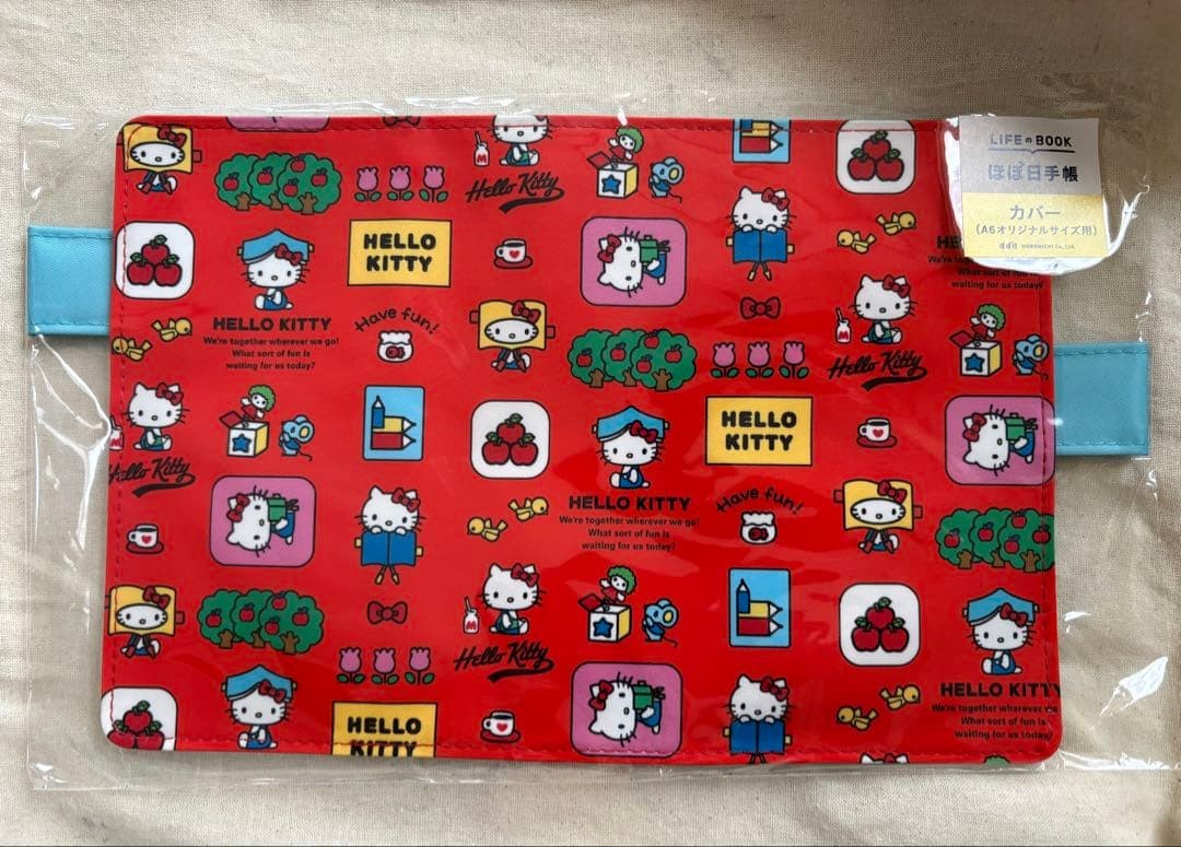 Hobonichi Techo 2027 Hello Kitty Classic Cousin A6 Cover only Sanrio #MD771 P 39