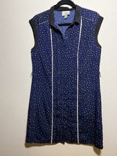 Jason Wu x Target Dress Womens M Blue Polka Dot Sleeveless Summer Preppy