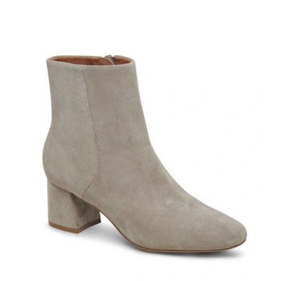 Blondo Women's Etana Waterproof Block Heel Bootie Fallen Rock Suede Size 7