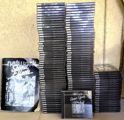 Network Sound Effects Sound Ideas Set Catalog & Index CD - 120 CDs Ultra Rare - Bild 1 von 4