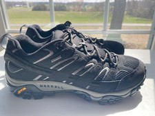 Men's Sz 10 Merrell Moab 2 GTX Hiking Shoe Black J06037