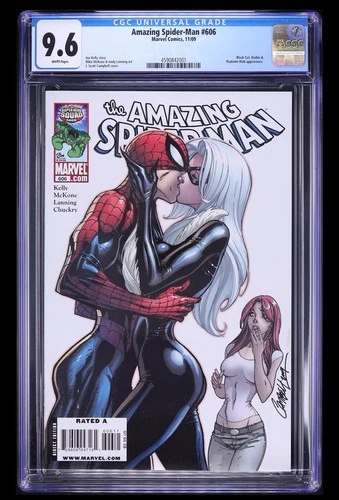 The Amazing Spider-Man #606 (Marvel Comics November 2009) CGC 9.6 White Pages NM