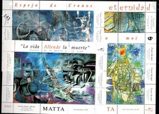 /// CHILE - POSTFRISCH - GEMÄLDE - KUNST - 4 S/S