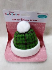 ◇ Christmas Snow Snow Fan Cap Parts Green Plaid Pattern 2017 TDR Disney Resort