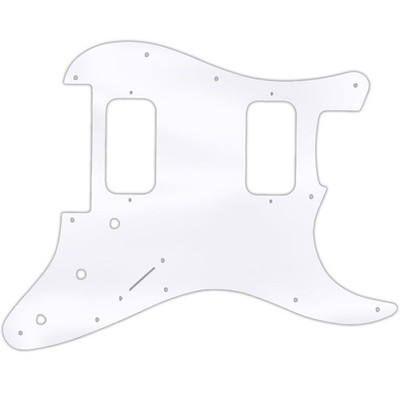 Fender Mexico Blacktop Stratocaster HH Floyd Rose Clear Acrylic