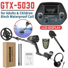 Simple Metal Detector 7.8" Waterproof Coil 2 Modes Lightweight for All Users