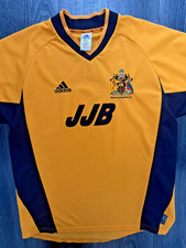 Original Adidas Wigan Athletic 2001/2002 Away Shirt Mens Medium M