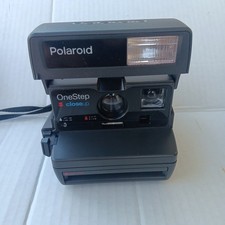 Polaroid OneStep Close-Up 600 Instant Film Camera Black