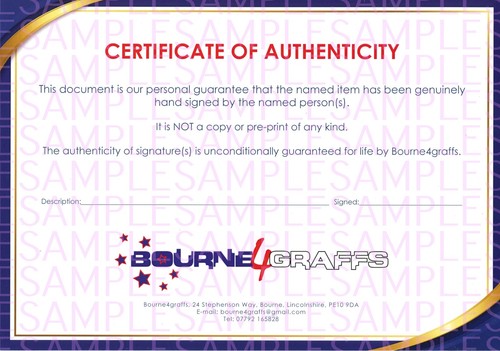 Photo 12X8 signée OLEKSANDR USYK UKRAINE + CERTIFICAT D'AUTHENTICITÉ - Photo 2/2