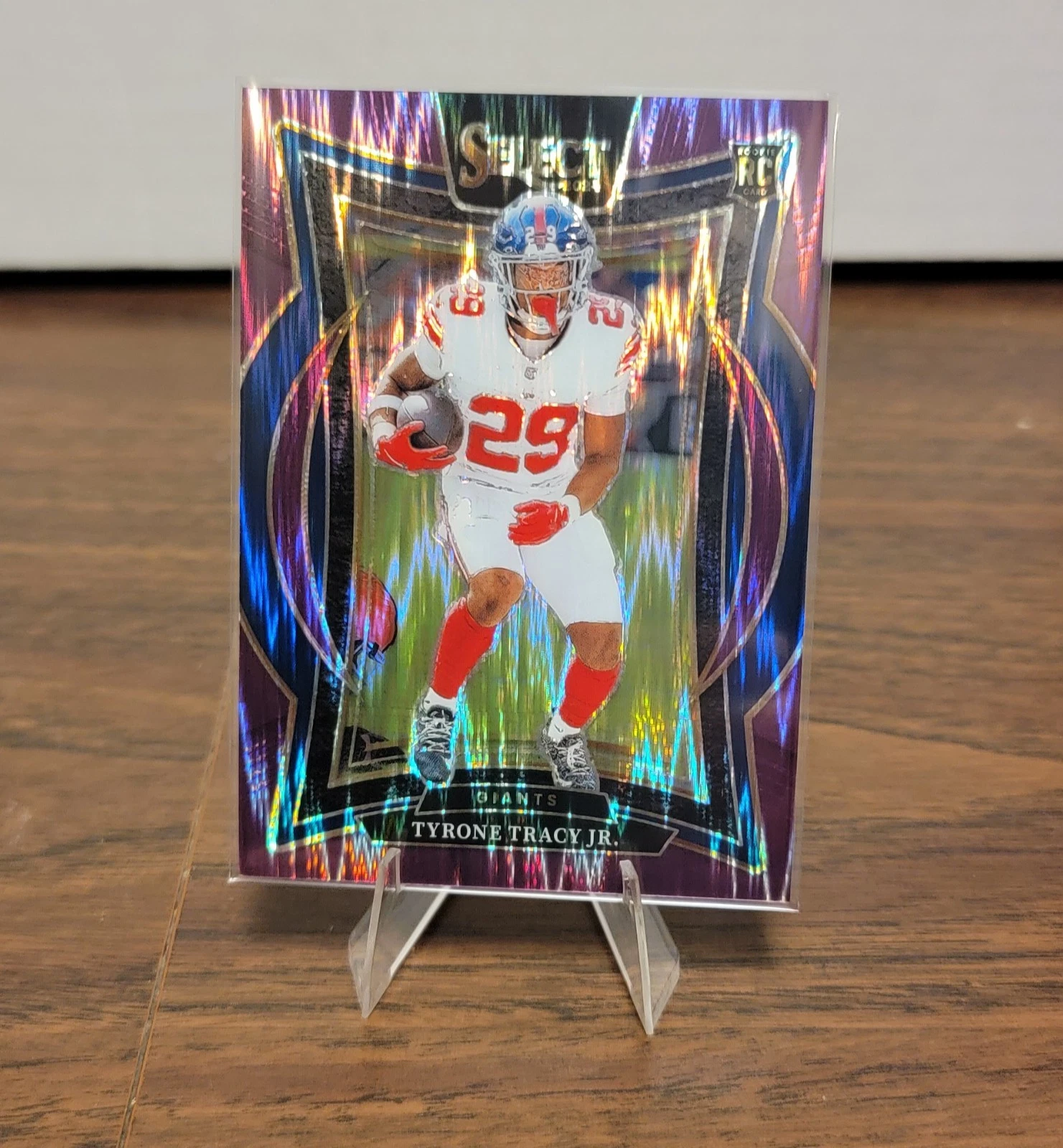 2024 Tyrone Tracy Jr. - Select Purple Shock- 109/360- Concourse Level # 61