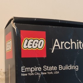 NEW SEALED LEGO Architecture Empire State Building 21002 77pcs 