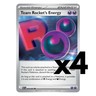 4x Team Rocket's Energy 217/217 ME: Ascended Heroes (ASC) Pokemon Playset x4