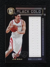 2011-12 Panini Gold Standard Black Gold Threads /99 Luis Scola #BG-68