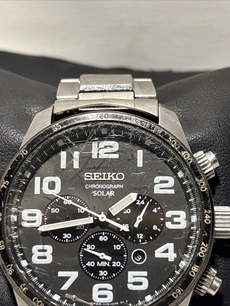 Seiko Solar Chronograph Men