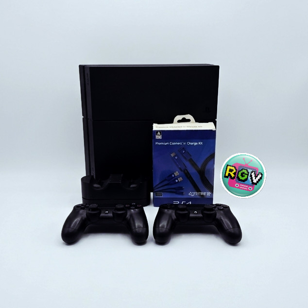 Sony PlayStation 4 CUH-1216B 1TB Nera + 2 Accessori Originali