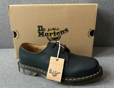 Dr. Martens 1461 Glattleder Oxford Schuhe Icons Navy Neu Mit Karton