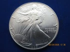 1986 AMERICAN EAGLE ONE DOLLAR ONE OUNCE FINE SILVER COIN