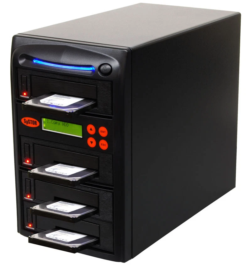 Systor 1:3 SATA 2.5" 3.5" SSD HDD Hard Drive Duplicator & Sanitizer - 9GB/Min - Image 3 of 4