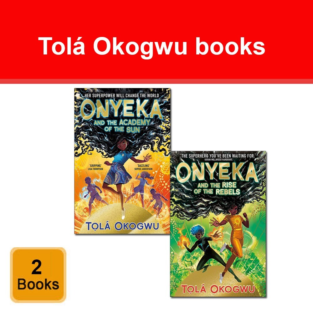 Tolá Okogwu Onyeka 2 Books Collection Set Academy of the Sun, Rise of the Rebels