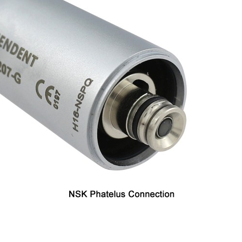 COXO Dental Fibra Óptica Alta Velocidad Pieza de Mano NSK Phatelus Acoplador LED 6 Agujeros - Imagen 29 de 74